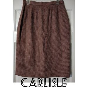 Carlisle size 10 career work skirt women
